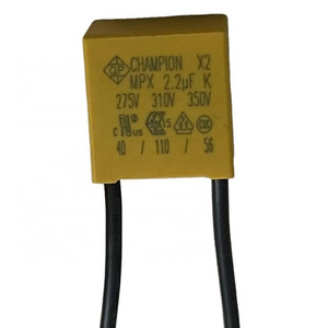 2.2uF 275V Capacitor for electromagnetic interference suppression of power supply, High voltage capacitor Intelligent switch use