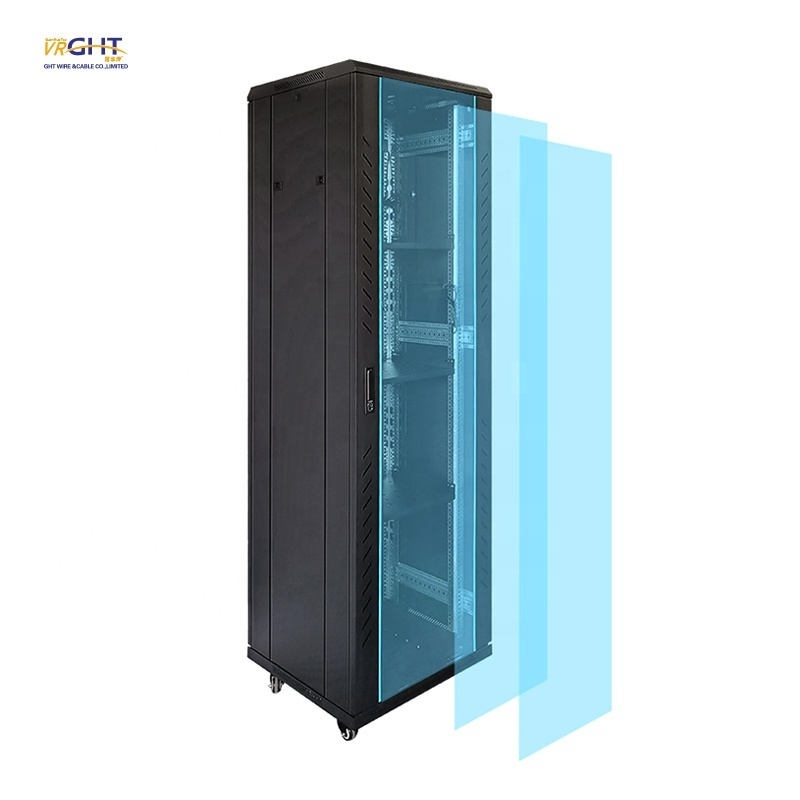 Server network cabinet 600x600x1600 data center switch cabinet rack 19 inch floor standing opening frame rack