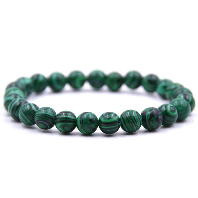 Natural Green sunstone stone beads bracelet for women men handmade high quality ladies homme wholesale Armband bracelet Jewelry