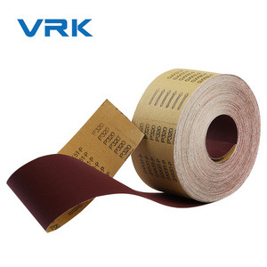 customized aluminium oxide abrasive roll gxk51 sanding paper roll