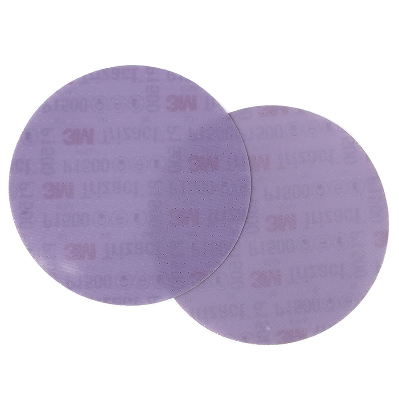 1500 grit foam hook and loop 6 inch abrasive sandpaper disc adhesive metal polish emery eponge flexible sanding sponge pads