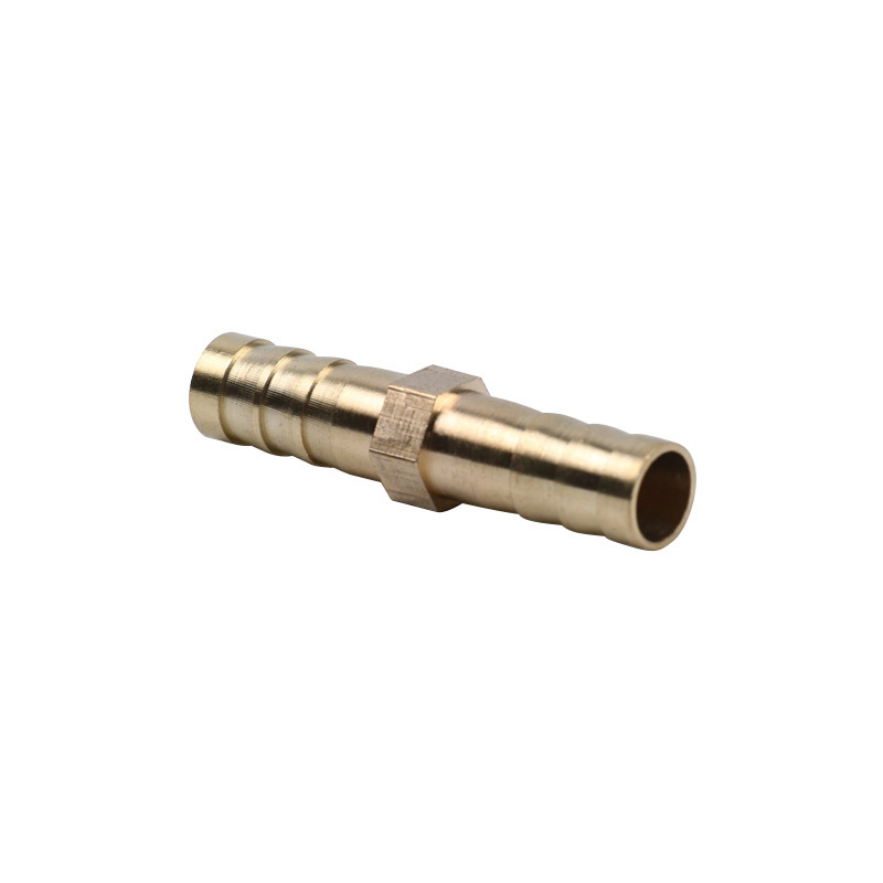 6mm 8mm 10mm 12mm pipe fitting hose connector brass hose barb fittings