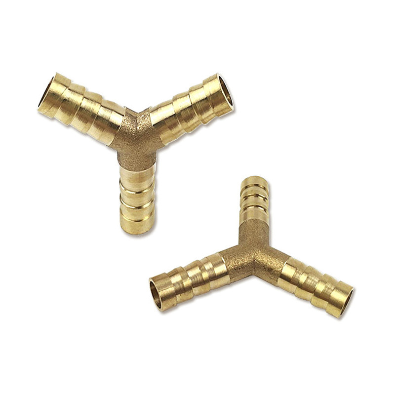 6mm 8mm 10mm 12mm pipe fitting hose connector brass hose barb fittings