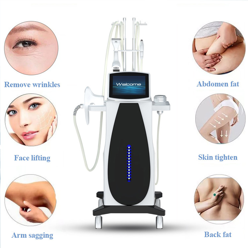 Multifunctional Vela Anti Cellulite Skin Tightening Vacuum Roll Rf Body Shaper Massage Arm Leg Belly Fat Reduction Machine