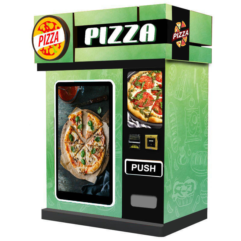 Vending Machine For Convenience Store Auto Automatic Pizza Maker Vending Machines Cone Oven Machine With Screen