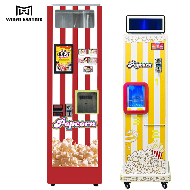 Made In China Guangzhou Factory Intelligent Self service Popcorn Machine Automatic Popcorn Vending Machine