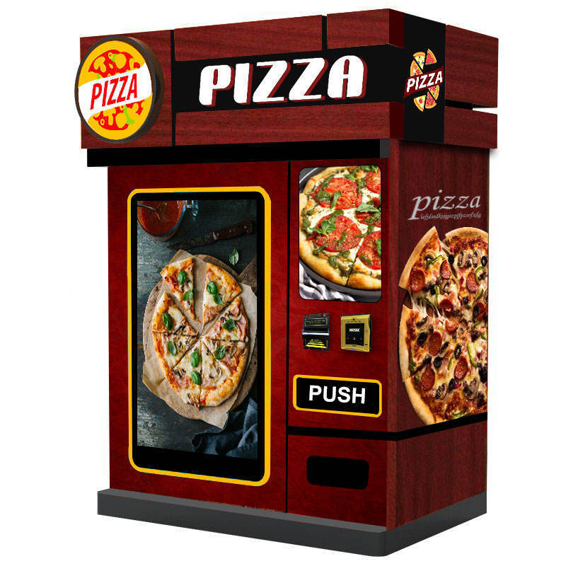 Vending Machine For Convenience Store Auto Automatic Pizza Maker Vending Machines Cone Oven Machine With Screen