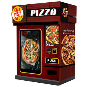 Vending Machine For Convenience Store Auto Automatic Pizza Maker Vending Machines Cone Oven Machine With Screen