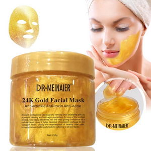 DR.MEINAIER 24K Gold Facial Mask anti-wrinkle anti-toxin anti-acne no-washing sleeping mask