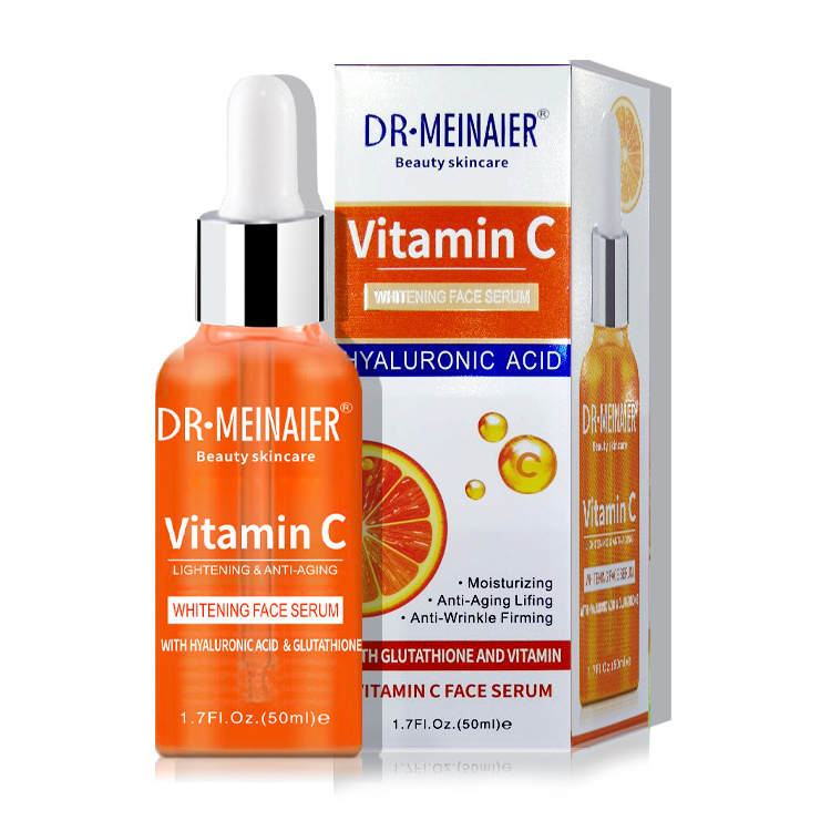 Hot Sale DR.Meinaier whitening Firming Hyaluronic Acid Makeup Primer Vitamin C Face Serum