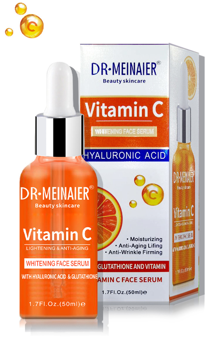 Hot Sale DR.Meinaier whitening Firming Hyaluronic Acid Makeup Primer Vitamin C Face Serum