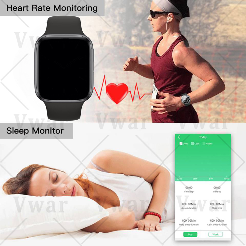 T900 Call Smart Watch 44mm Watch 5 Smart Watch Men Women Heart Rate Monitor Activity Tracker VS B57 T600