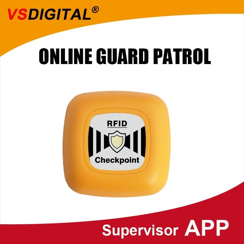 RFID checkpoint Patrol Tag for guard tour system