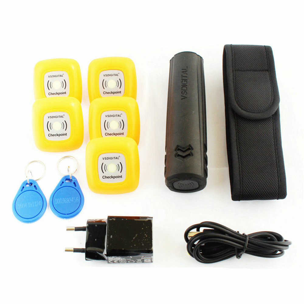 Hot sale V1 RFID tag reader clocking device guard tour system