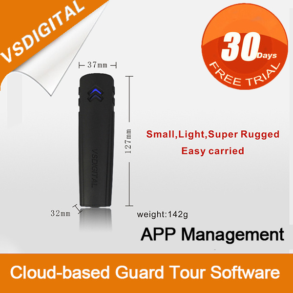 RFID Durable Guard Tour System Security Solution Software