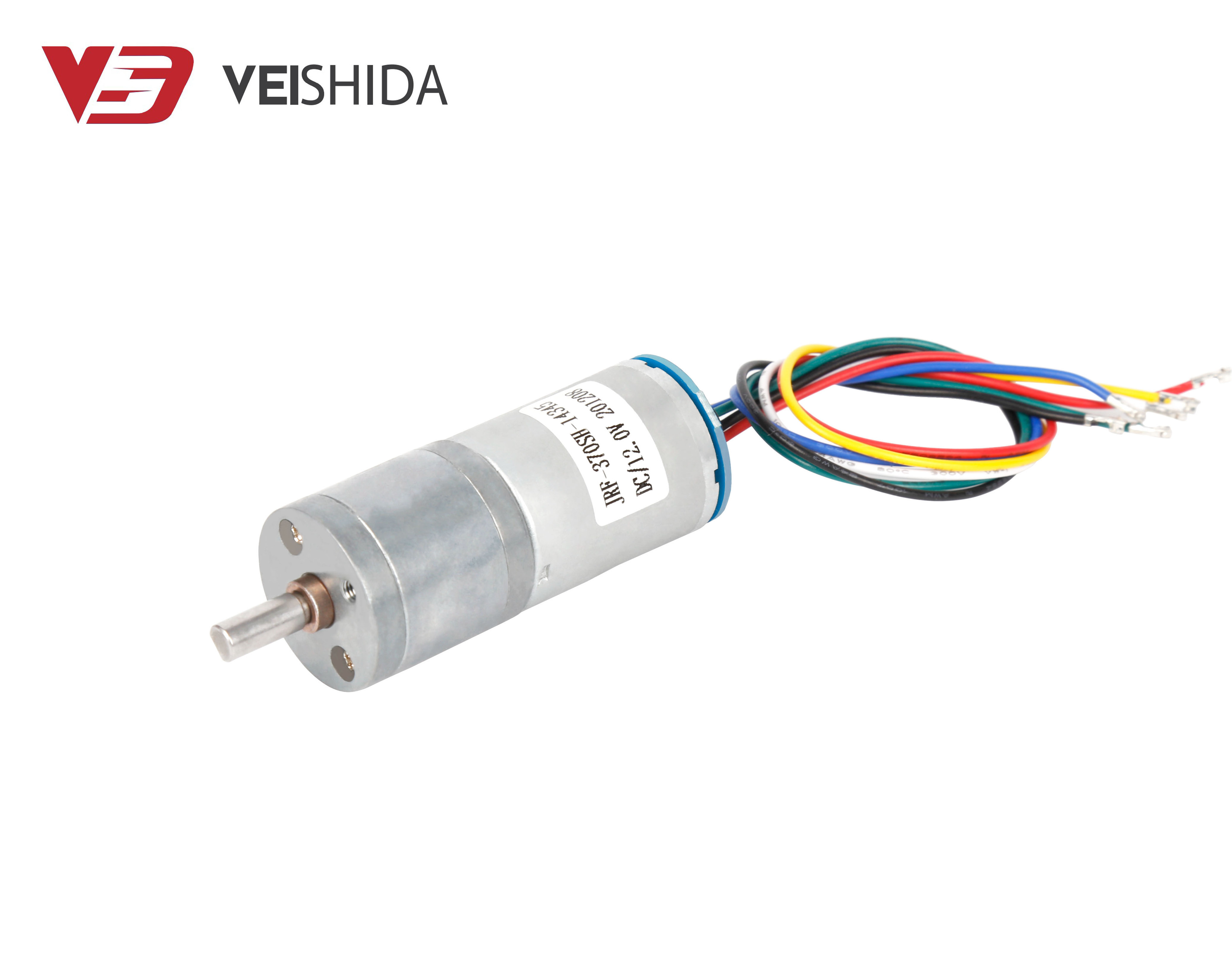 VSDMotor Mini DC 370 Motor with 25mm GearBox 1000rpm Small Noise High Torque 12v Dc Gear Motor