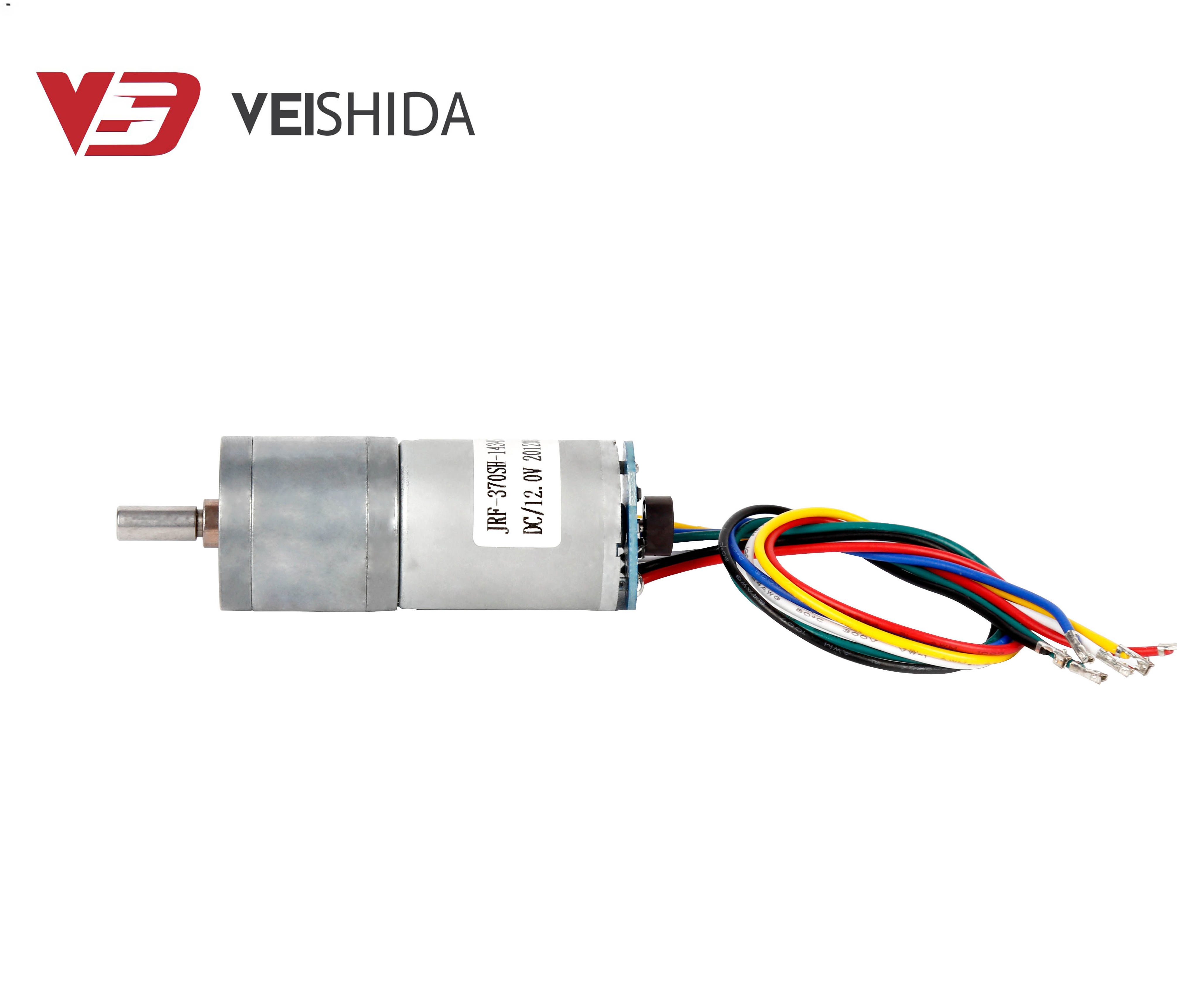 VSDMotor Mini DC 370 Motor with 25mm GearBox 1000rpm Small Noise High Torque 12v Dc Gear Motor