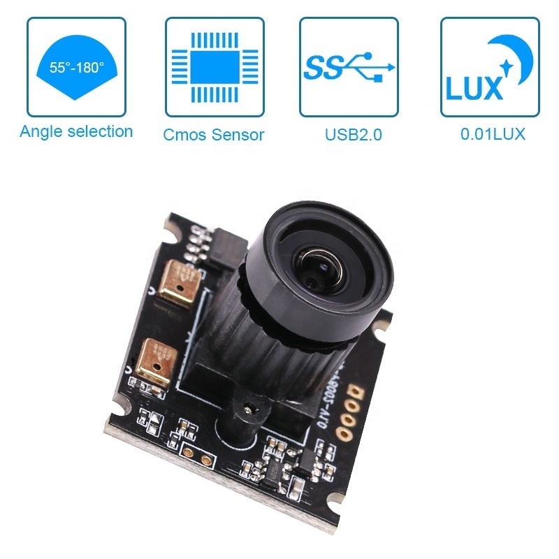 Industrial HD Cameras IMX258 8MP 30FPS FF Auto Focus USB 2.0 UVC CMOS 4K CCTV USB Camera Module