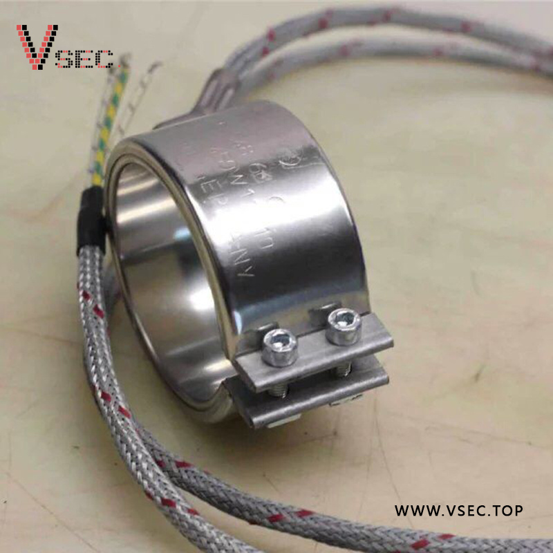 Heating Element Plastic Extruder Mica Band Coil Heater 12 v with temperature control