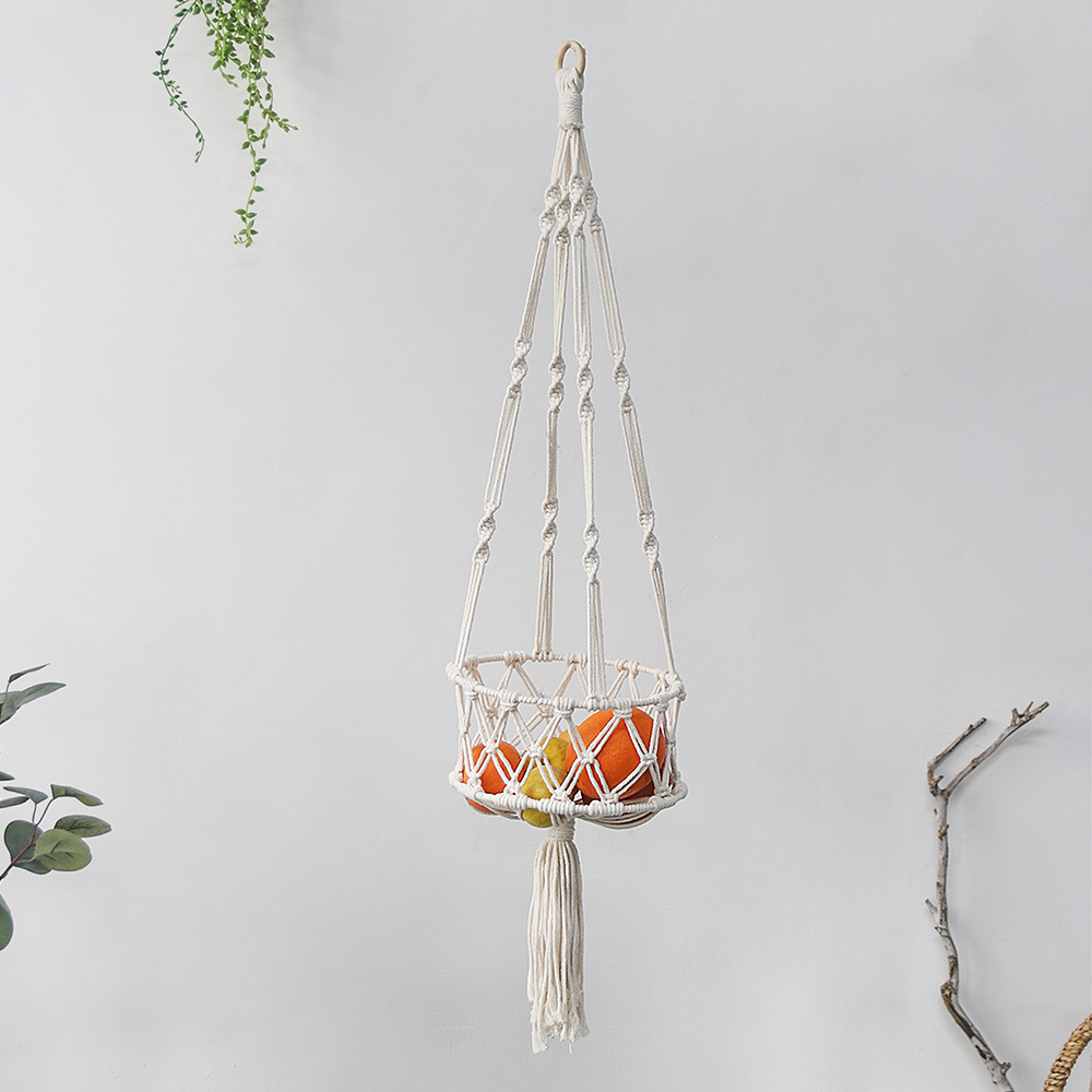 Nordic Boho Large Handmade Macrame Tapestry Shelf Plant Hanger Hanging Basket Cat And Dog Sleep Pet Hammock Swing Bed Decoration