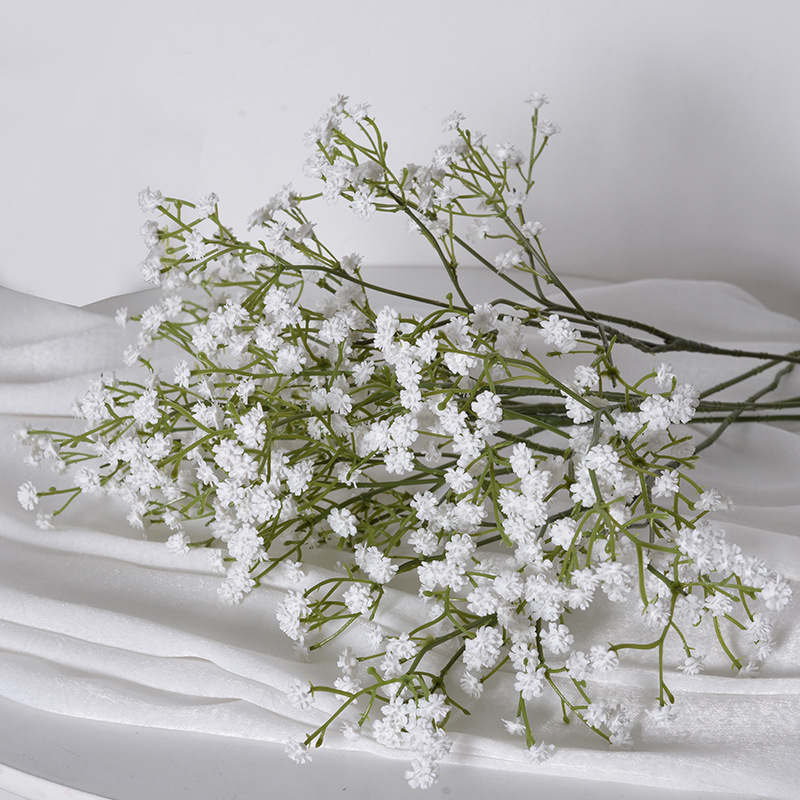 Baby Breath Flower Artificial Wedding Decoration Bouquet Artificial Flowers Real Touch Plants And Flowers Babysbreath Home Decor