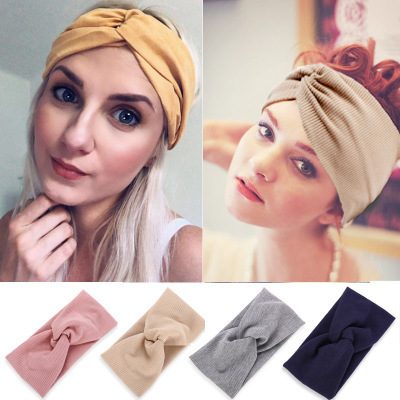 Artilady Fashion Yoga Sports Headbands For Girls Women Bow Hair Accessories Wedding Jewelry