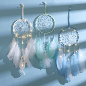 Artilady Handmade Dream Catcher Dream catcher Kpop Charms Kids Angel Dreams Gift for Girl Baby Boy Nursery Room Decoration