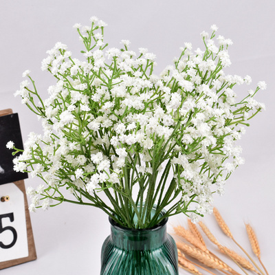 Baby Breath Flower Artificial Wedding Decoration Bouquet Artificial Flowers Real Touch Plants And Flowers Babysbreath Home Decor