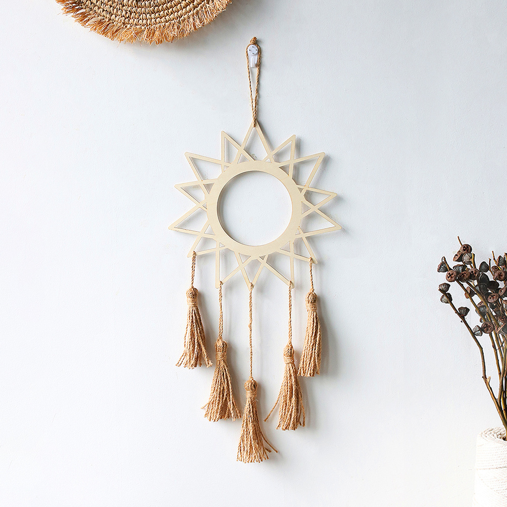 Artilady Evil Eye Dream Catcher Wall Decor Wall Hanging Christmas Room Decoration With Tassels Boho Home Decor For Living Room