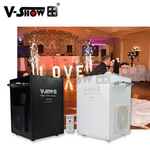 wedding machine smokeless smellless indoor fireworks 750W cold spark machine for dj light