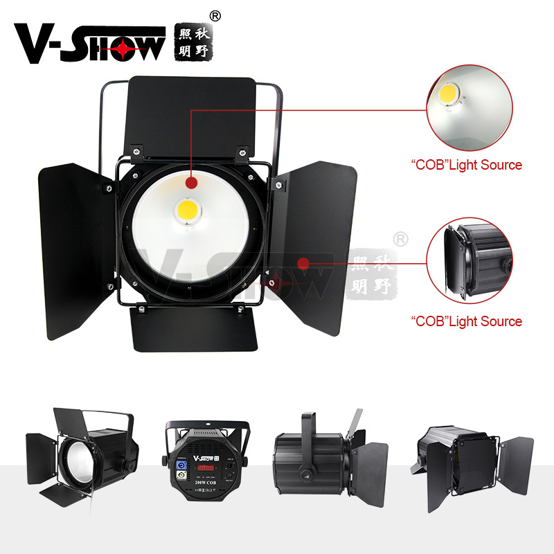 TV Studio Theater LED 200W COB Theater dimmable 200W COB LED Par Light