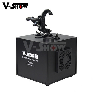 650W DMX Waterfall sparkler fireworks  electric spark machine for stage special effect with remote control