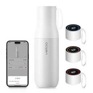 smart app UV self cleaning stainless steel water bottle Vacuum Flasks & thermoses  Temperature display drinking remidner