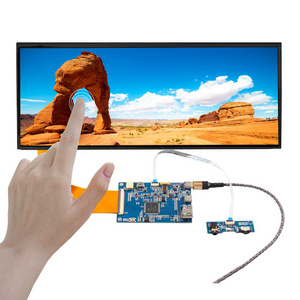 30 cm 12.3 inch 1920x720 FHD IPS LCD Touch Screen and USB Type C mini HD-MI LVDs 70 pins Controller Board,for DIY Sub Display