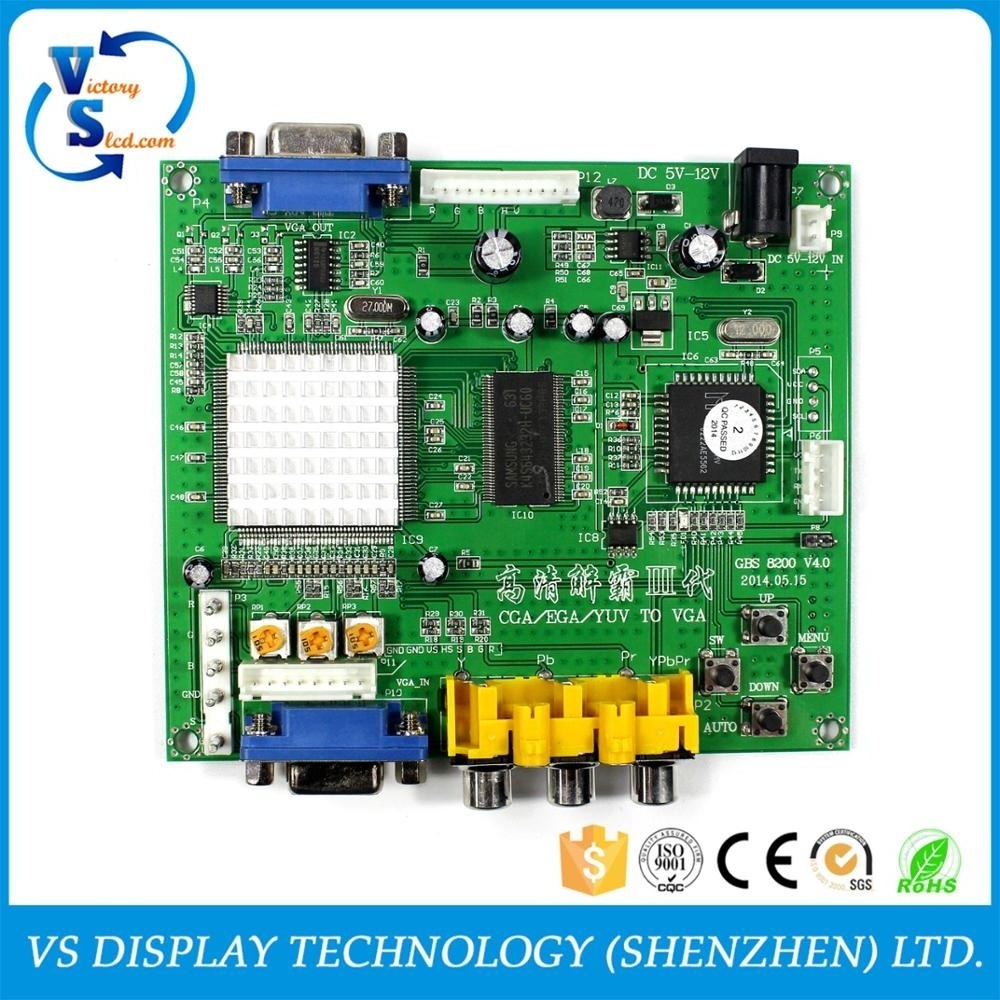 CGA,EGA,YUV to VGA VIDEO GAME CONVERTER BOARD