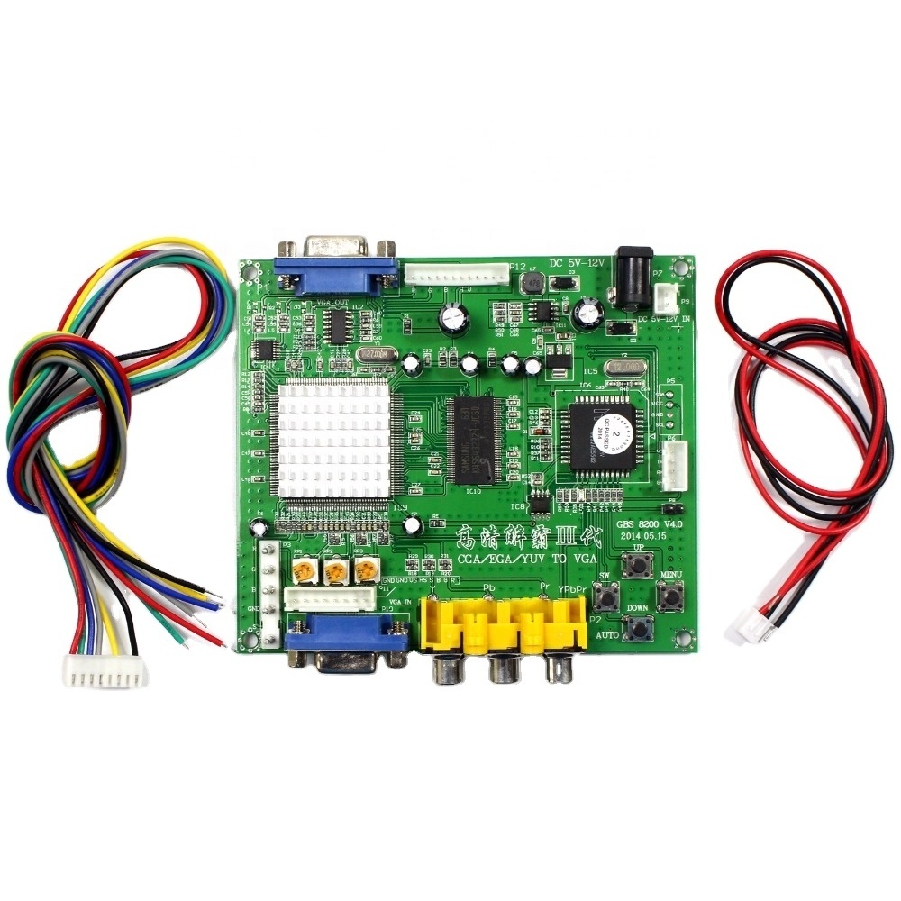 CGA,EGA,YUV to VGA VIDEO GAME CONVERTER BOARD