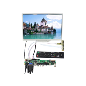 TV Driver Board lcd display remote control 12.1inch 1280x800 highlight lcd window display elevator display for advertising