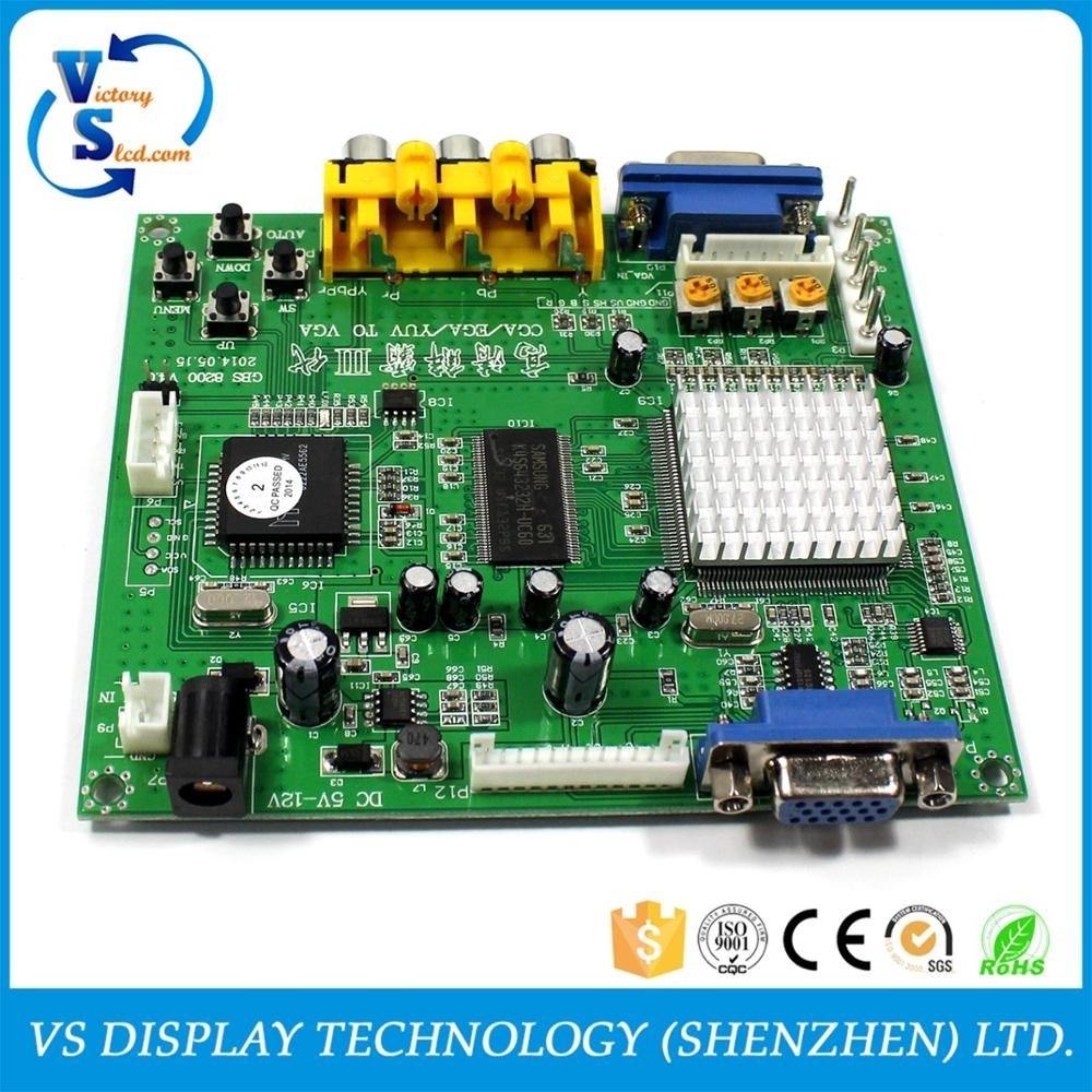 CGA,EGA,YUV to VGA VIDEO GAME CONVERTER BOARD