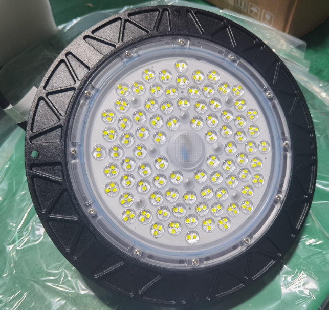 UFO high bay led lights 100w 150w 200w high bay light with motion sensor workshop lamp shed warehouse