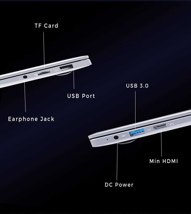 wholesale oem bulk laptops 14inch mini laptop gaming N3350 i5 laptop notebook ordinateur portable