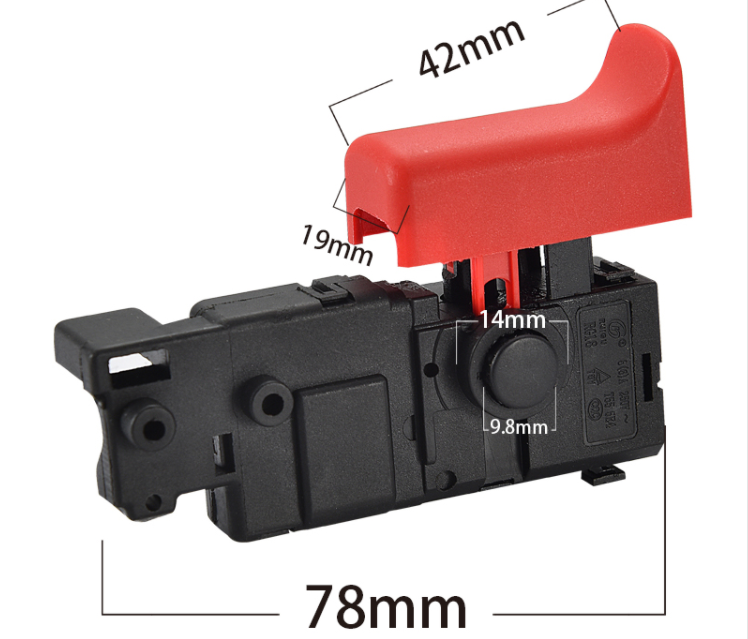 Electric tool pistol drill trigger switch microswitch Adjustable speed switch