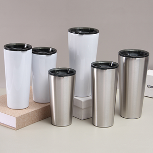 Wholesale Sublimation Slim Tumbler Eco-friendly Double Walled Stainless Steel Tumbler Teapots