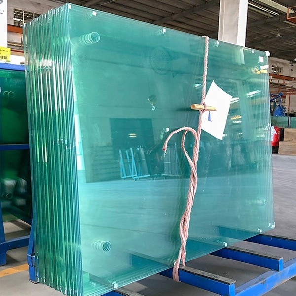 Custom 6.38mm 8.76mm vidrio laminado clear tinted pvb float glass /tempered laminated glass for building window railing