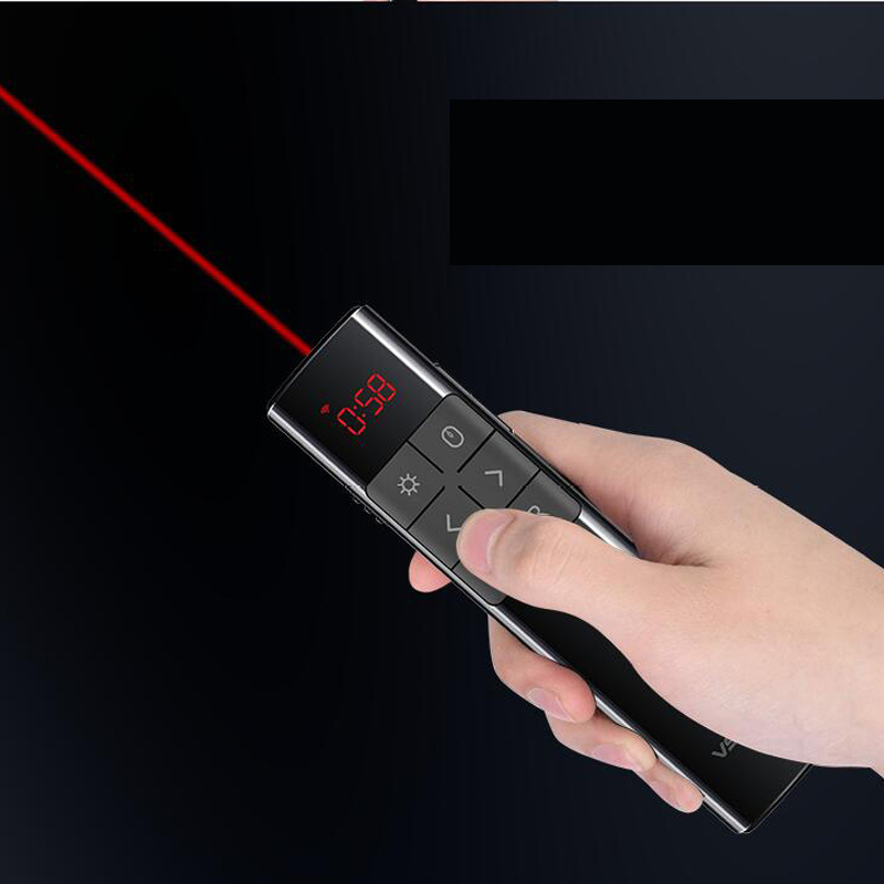 VSON N81 2.4GHz Wireless Presenter PowerPoint Laser Pointer 30m Professional Presentation Remote Control presenter