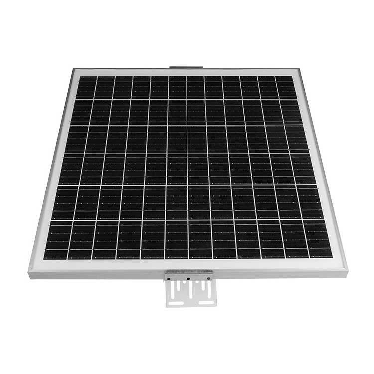 Hot sale 60W 30Ah solar power built in 18650 battery Waterproof Solar battery outdoor solar panel for cctv camera use