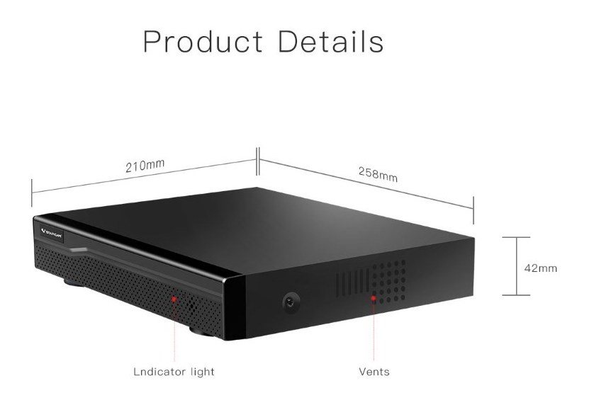 Vstarcam 16CH NVR Security CCTV Security IP Network recorder ip wifi camera NVR camera system