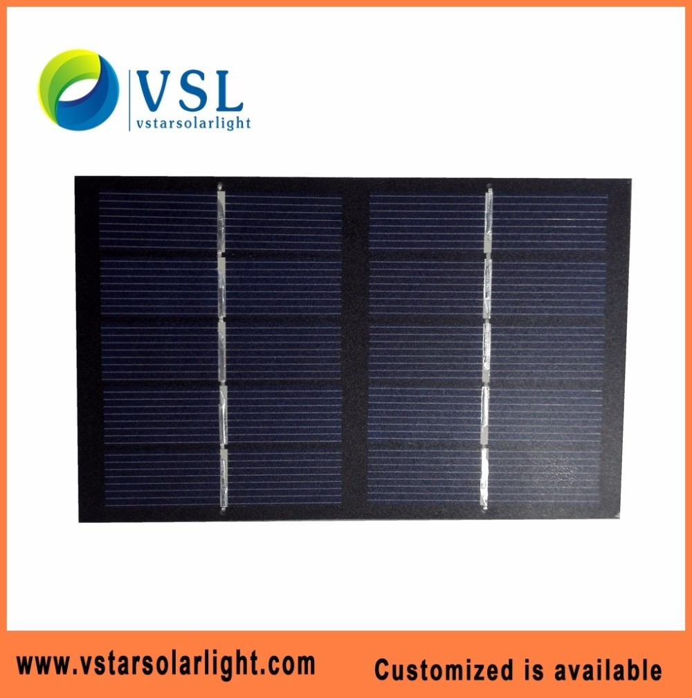 5V 1W Triangle PET solar panel for traffic lights