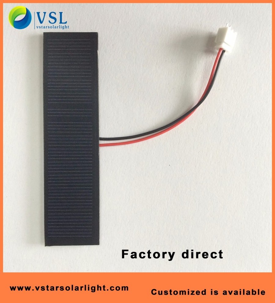 5V 1W Triangle PET solar panel for traffic lights