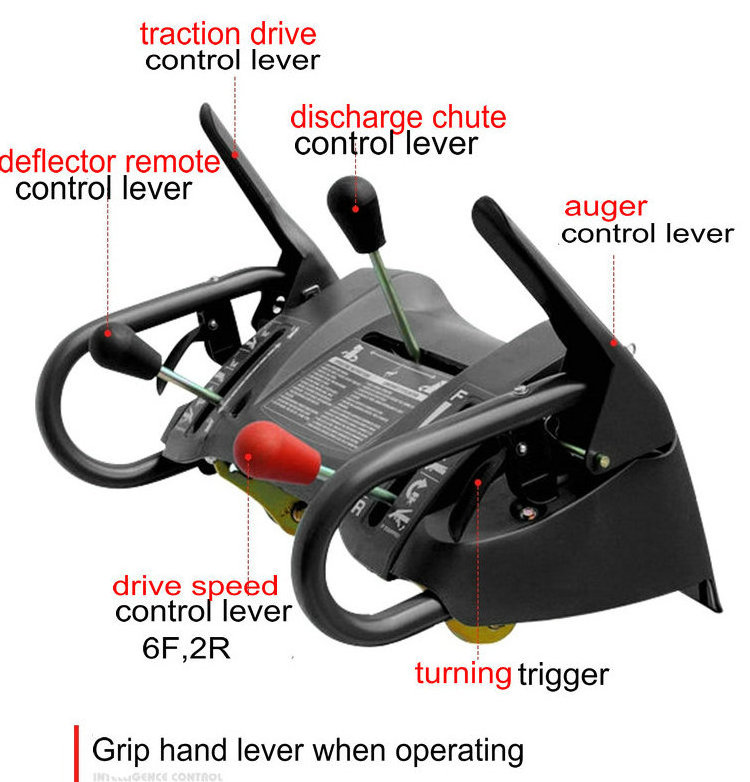 34inch 13HP Chain Drive Gasoline Snow Blower