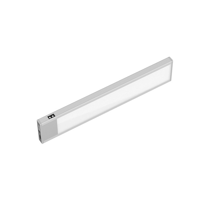 Slim LED chargeable lamp 2W 1000mAh lithium battery  USB port cabinet light door sensor inside